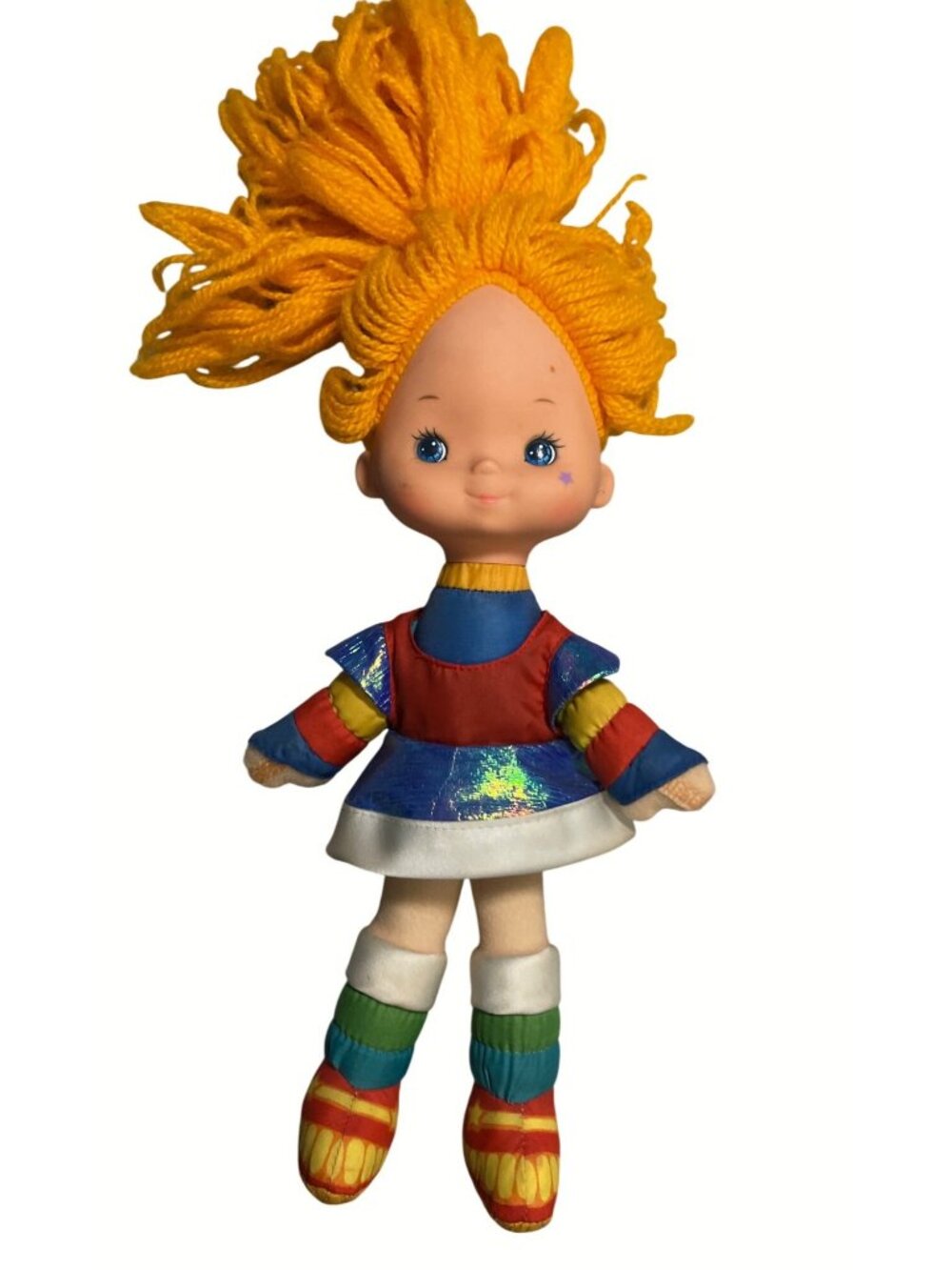 Hallmark Rainbow Brite 10" Doll and Dress Original Plush Vintage 1983 Original